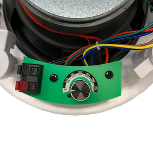 TIC C802 Altoparlanti da soffitto con interruttore 8ohm/70v 6.5" 80W (Coppia)