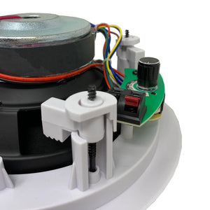 TIC C802 Altoparlanti da soffitto con interruttore 8ohm/70v 6.5" 80W (Coppia)