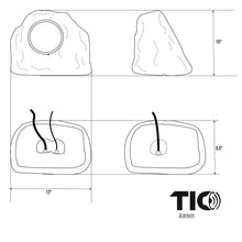 Charger l'image dans la galerie, TIC RB505 - Haut-parleurs Rock à montage en surface Bluetooth5 6,5"  2x50W (paire)