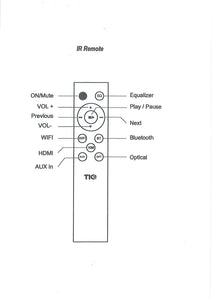 TIC AMP99 - Amplificateur Wifi (2nd gen) et Bluetooth 5.0 2x50W