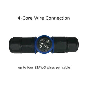 SPC-CN4 - 4-Way Outdoor Waterproof 4-Core Wire Connector