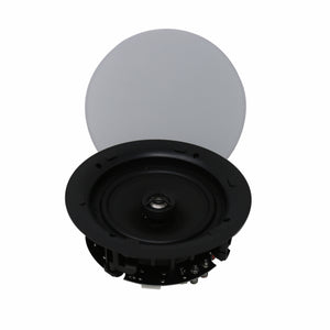 TIC MC8026 - Inbouw luidsprekers 6,5" 250W Magnetische grill (paar)