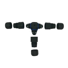 Laden Sie das Bild in den Galerie-Viewer, SPC-CN3 - 3-Way Outdoor Waterproof 4-Core Wire Connector
