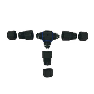 SPC-CN3 - 3-Way Outdoor Waterproof 4-Core Wire Connector