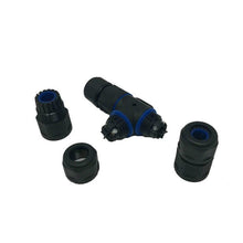 Laden Sie das Bild in den Galerie-Viewer, SPC-CN3 - 3-Way Outdoor Waterproof 4-Core Wire Connector