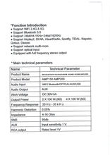 Cargar imagen en el visor de la galería, TIC AMP200 - Amplificador Wifi (2ª gen) y Bluetooth 5.0 4x100W