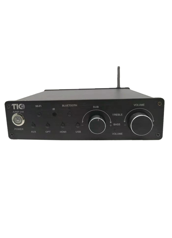 TIC AMP210 - WLAN (2. Generation) Verstärker 2.1 Kanal 100W + 2x50W