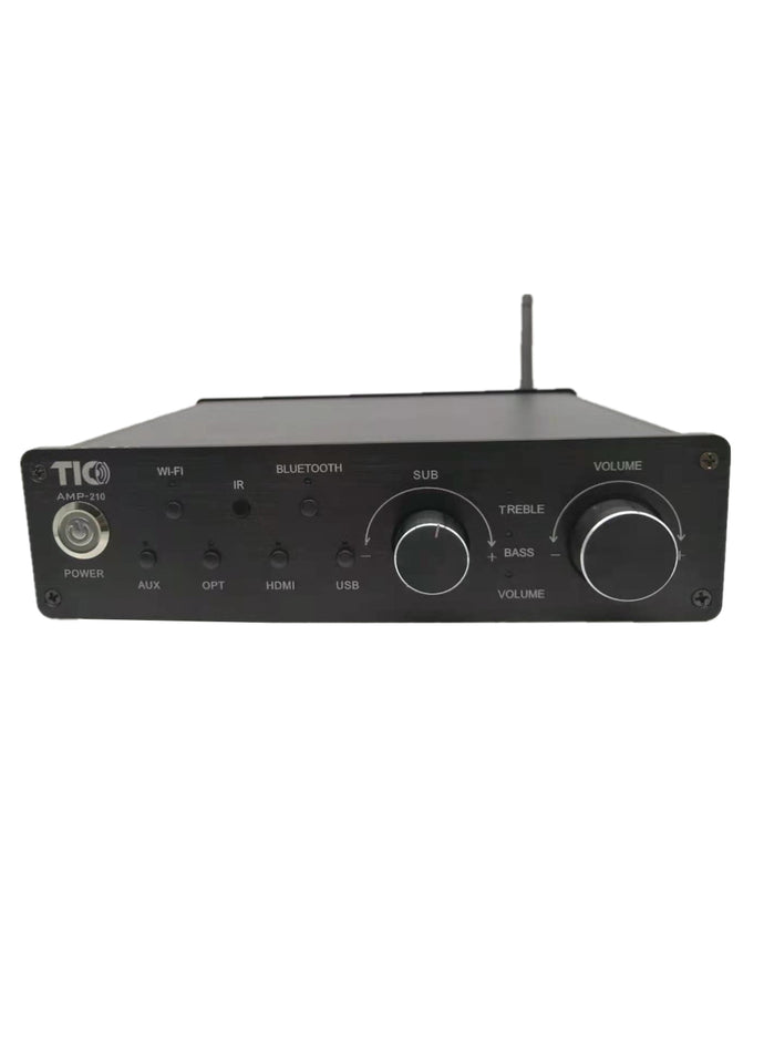 TIC AMP210 - Wifi (2nd gen) Amplifier 2.1 Channel 100W + 2x50W