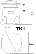 Cargar imagen en el visor de la galería, TIC GS50-B - Subwoofer omnidireccional 8&quot; 250W negro
